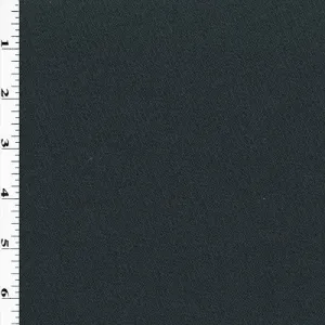 Arctic Gray Wool Blend Twill Woven Jacketing Fabric