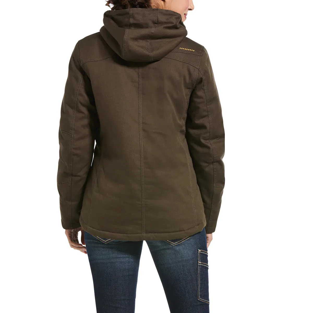 Ariat  | Women's Rebar DuraCanvas Insulated Jacket | Wren