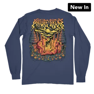 Bigfoot Bonfire Long Sleeve (Midnight)