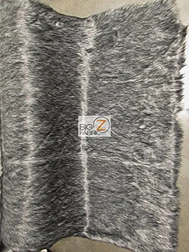 Burgundy Arctic Alaskan Husky Long Pile Faux Fur Fabric / Sold By The Yard