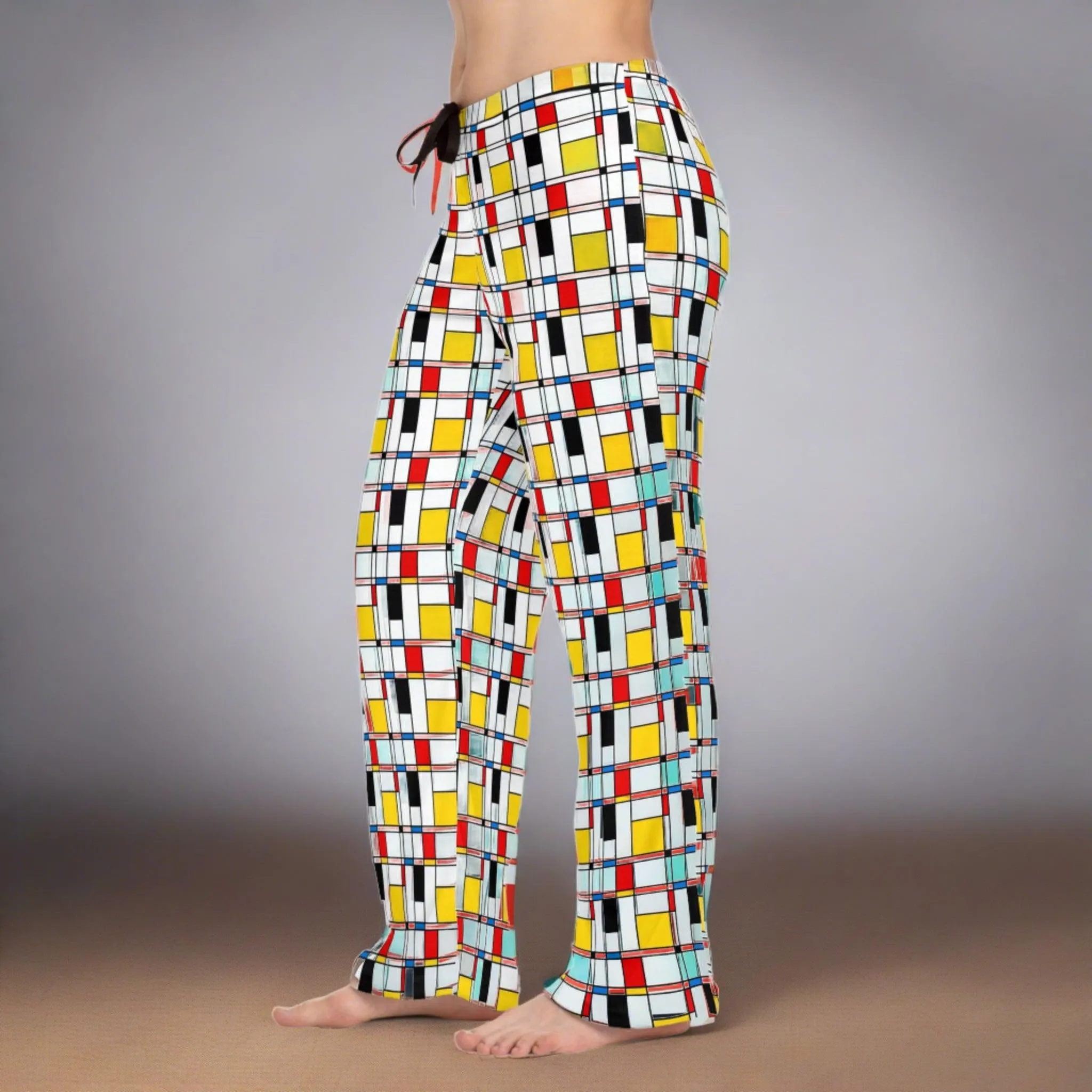 Chic All-Over-Print Women's Lounge Pants - Ultimate Relaxation and Style