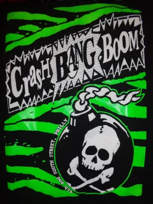 Crash Bang Boom Skull Bomb T-Shirt