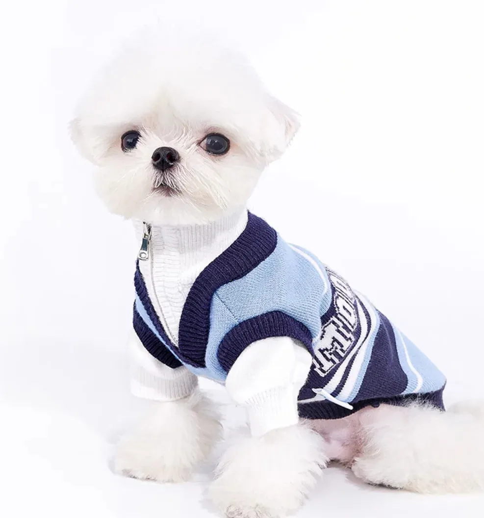 Dog and Cat Sweater, Pet Clothes, Autumn and Winter