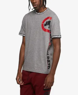 Ecko Unltd Men's Short Sleeve Slip T-Shirt, Gray