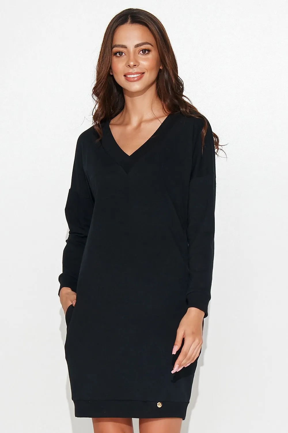 Elegant Everyday Sweatshirt Dress