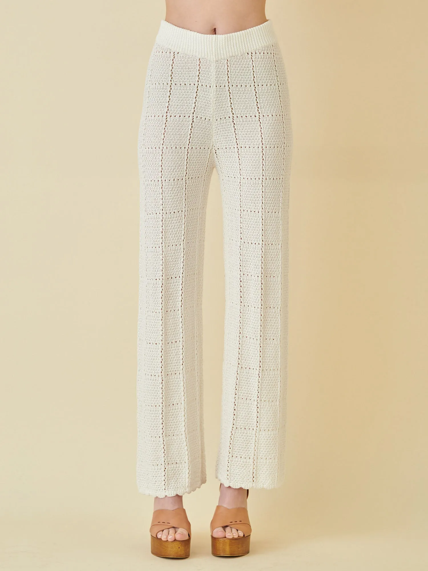 Fore Collection High Rise Crochet Pant - Brands We Love