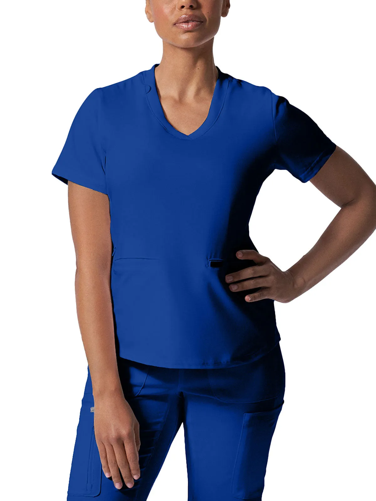 Forward - Women's 3-Pocket V-Neck Scrub Top