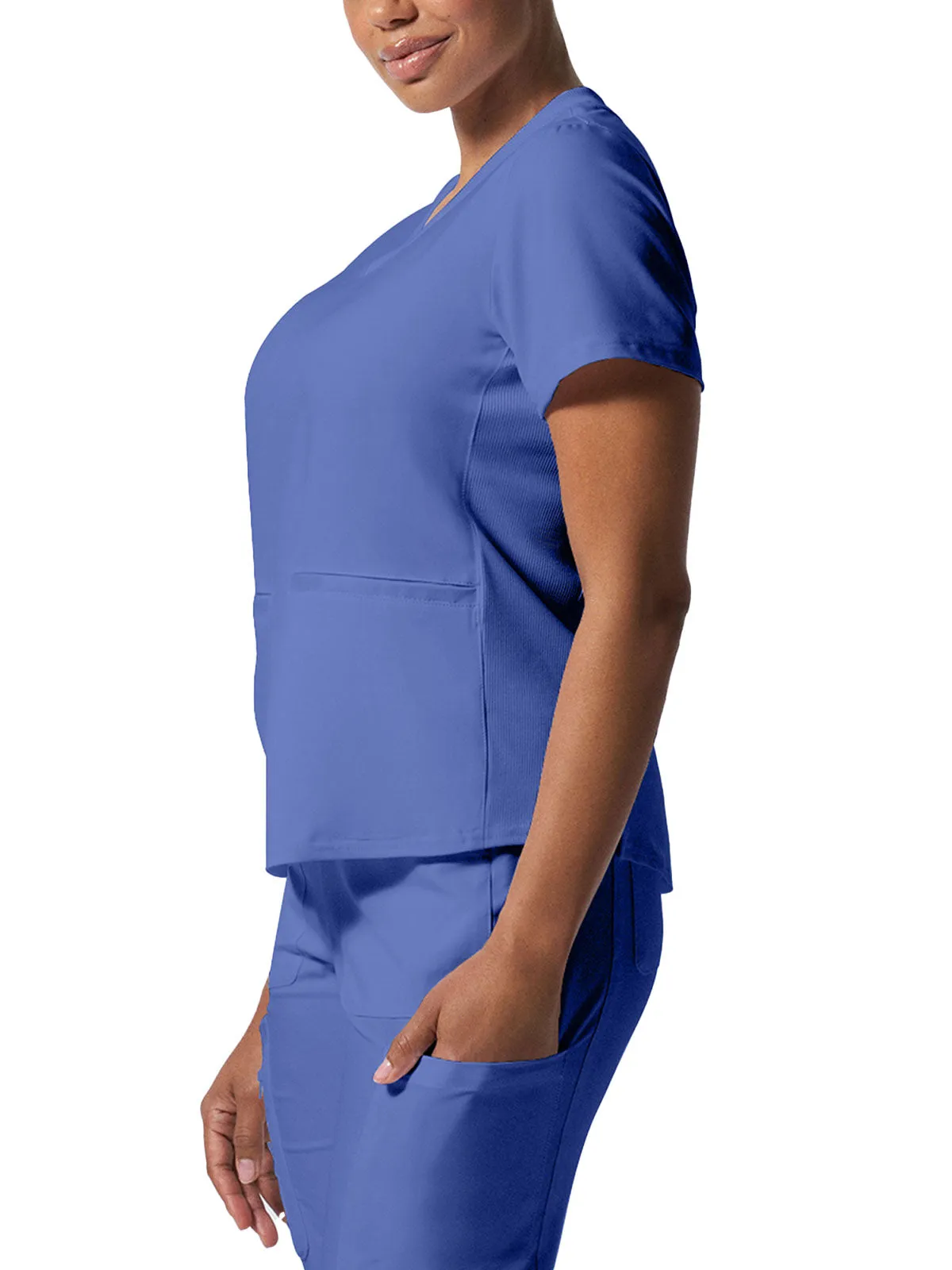 Forward - Women's 3-Pocket V-Neck Scrub Top