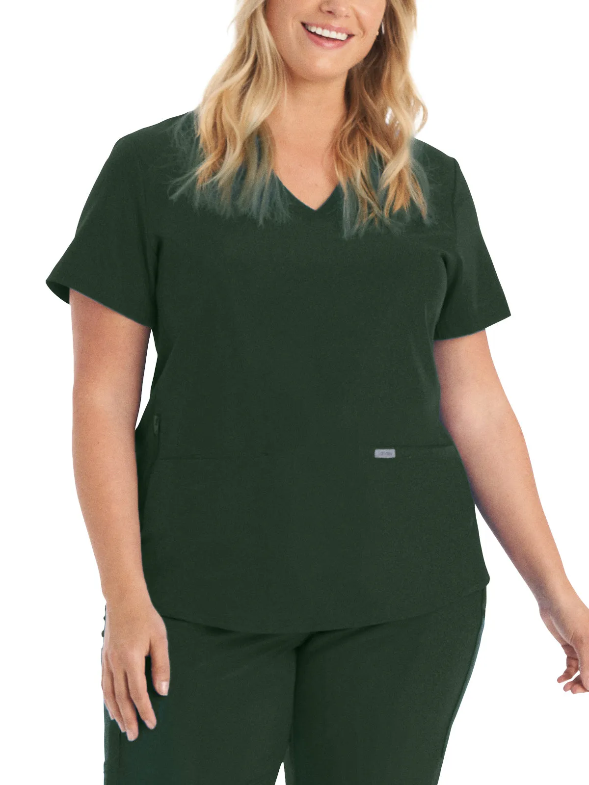 Forward - Women's 3-Pocket V-Neck Scrub Top