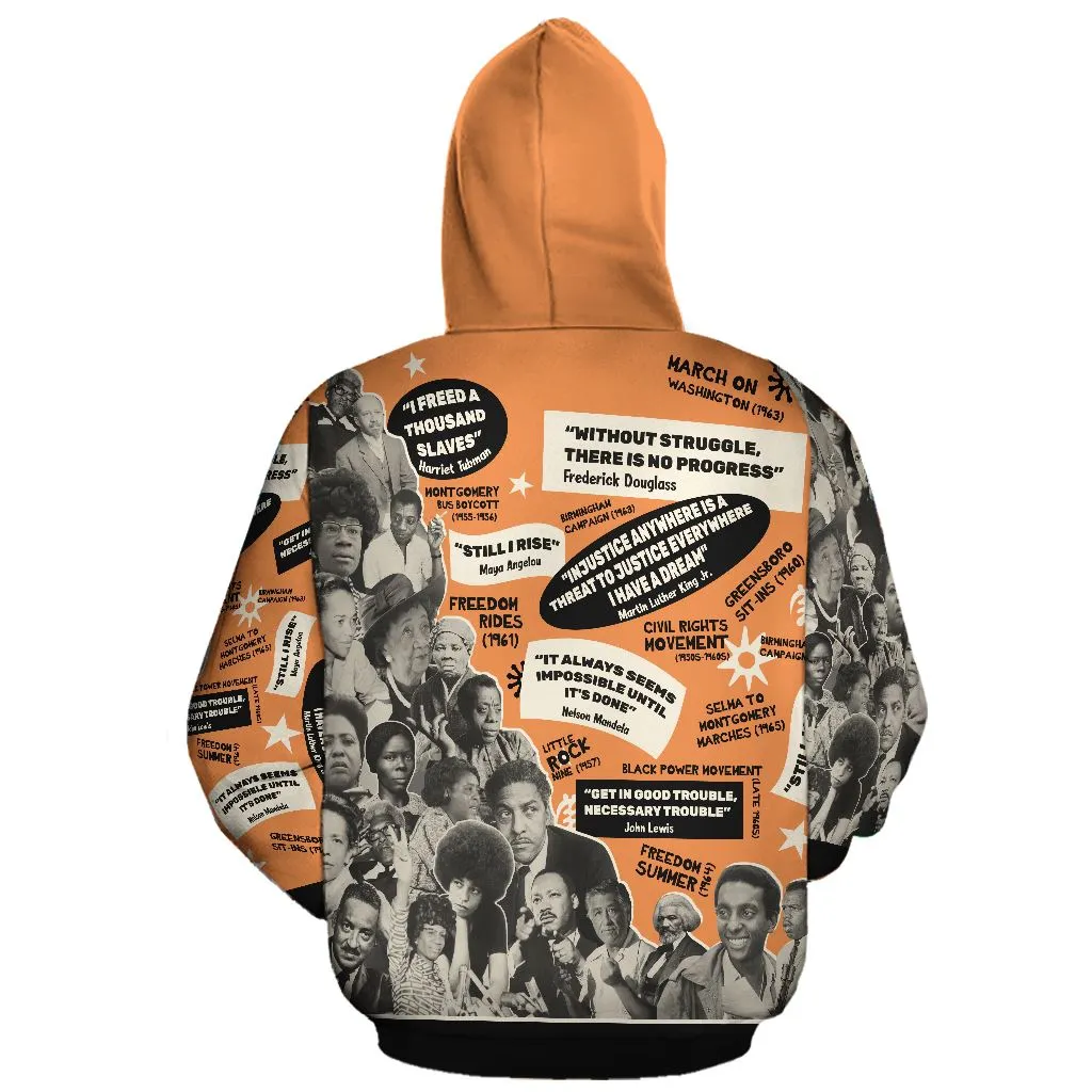 Freedom Threads Civil Rights Edition All-over Hoodie