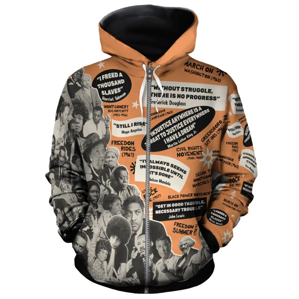 Freedom Threads Civil Rights Edition All-over Hoodie