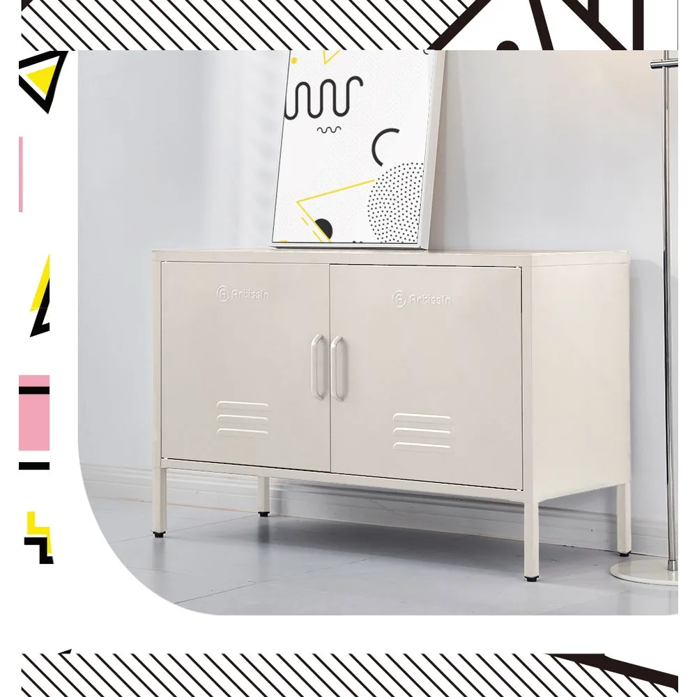 High-Quality Steel Buffet Sideboard with Ample Storage - ArtissIn