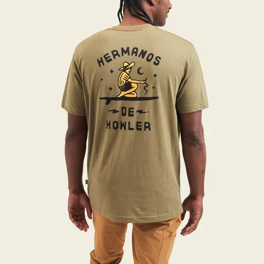 HOWLER BROS Ocean Offerings T-Shirt -OLIVE