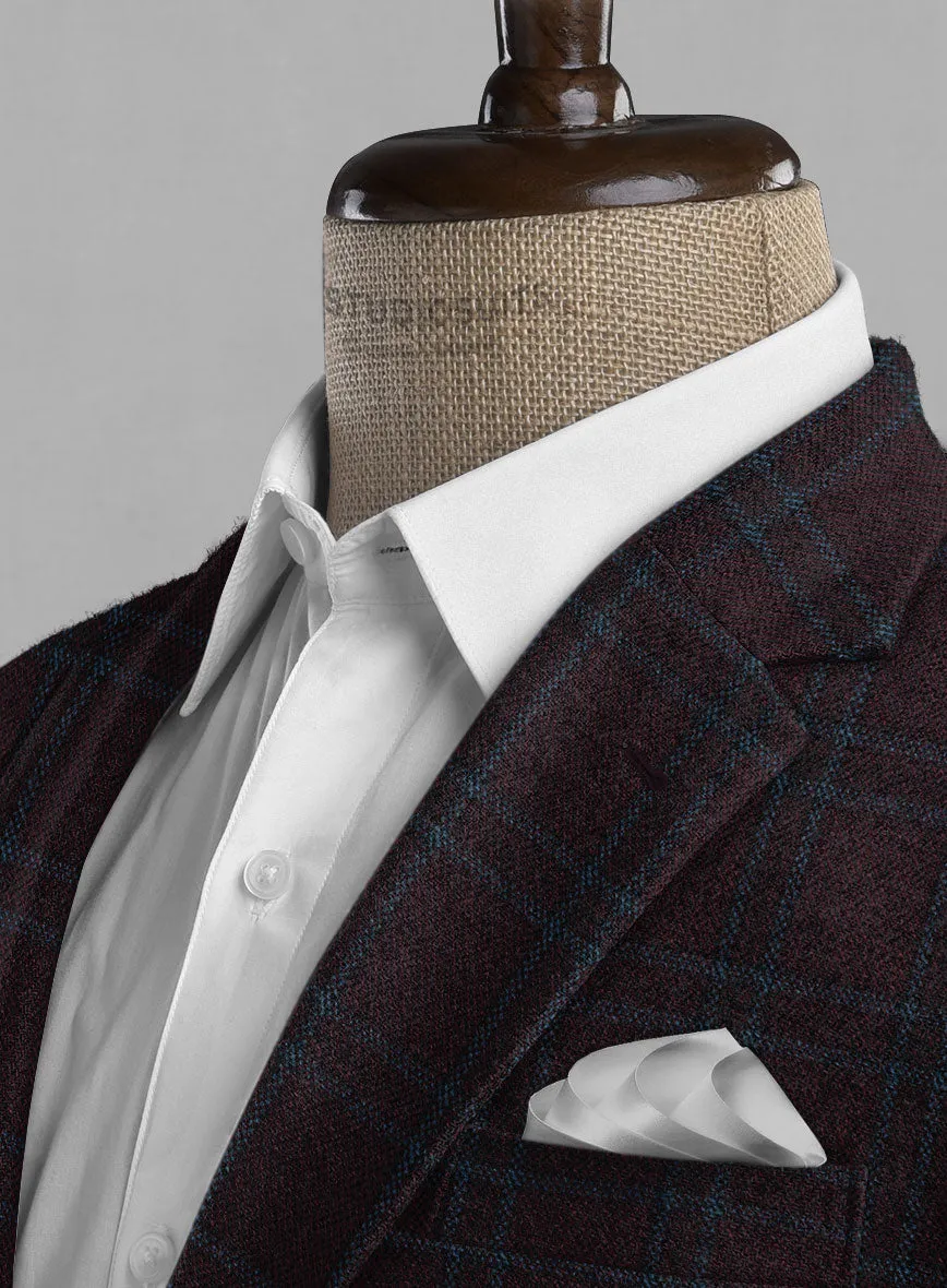 Italian Ernesto Check Tweed Suit