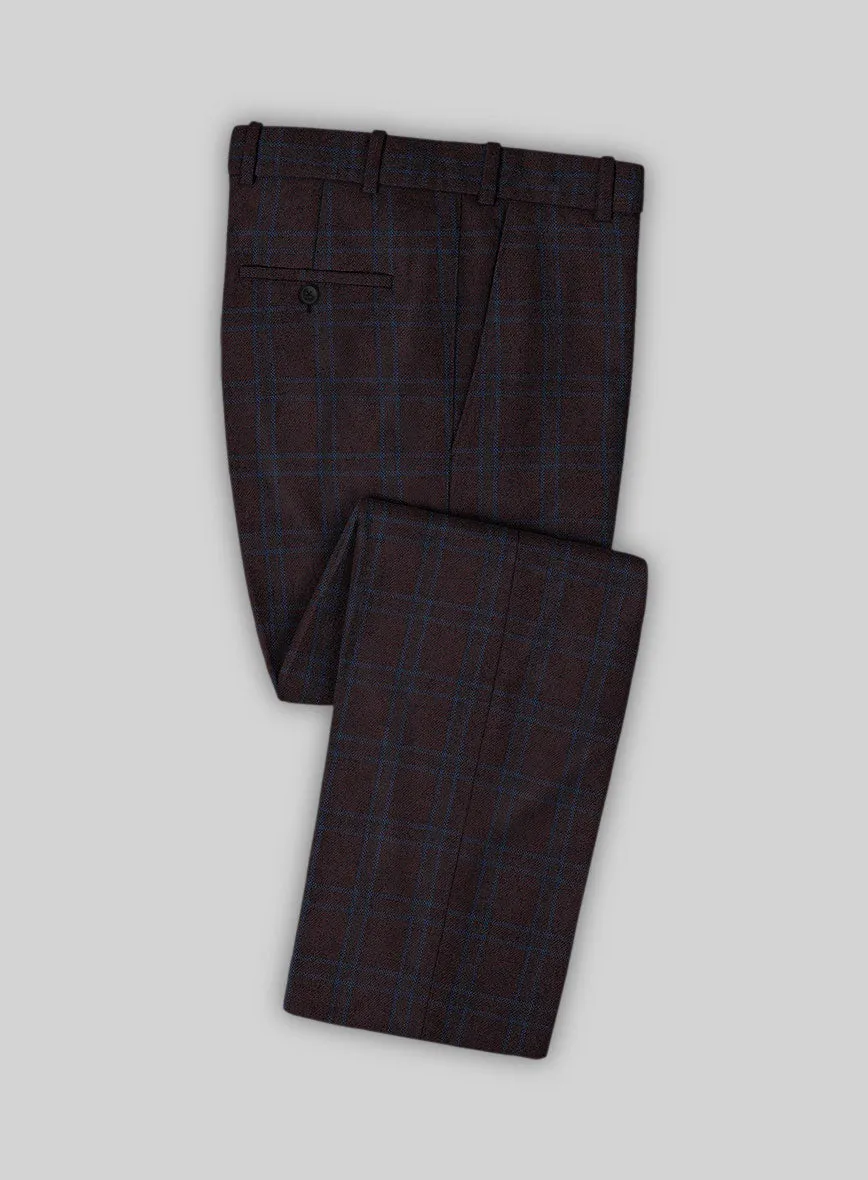 Italian Ernesto Check Tweed Suit