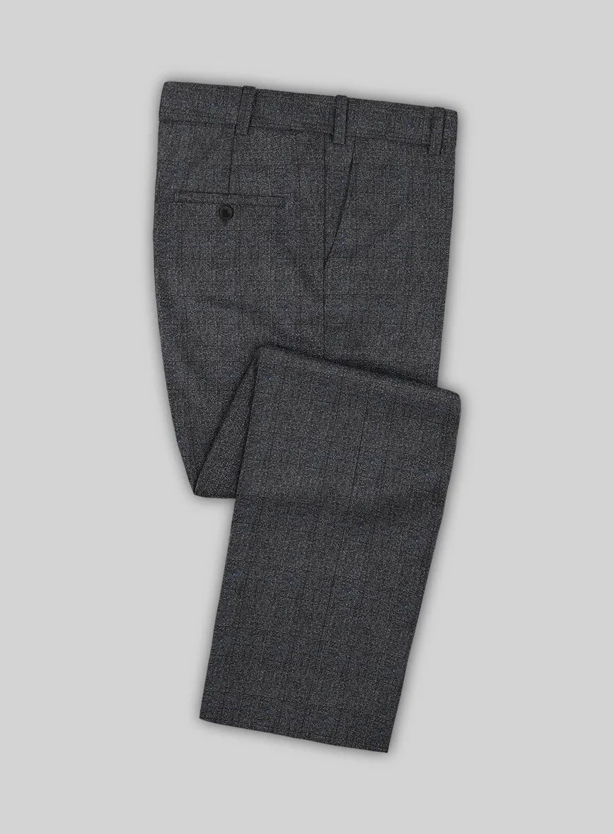 Italian Sift Gray Glen Flannel Suit