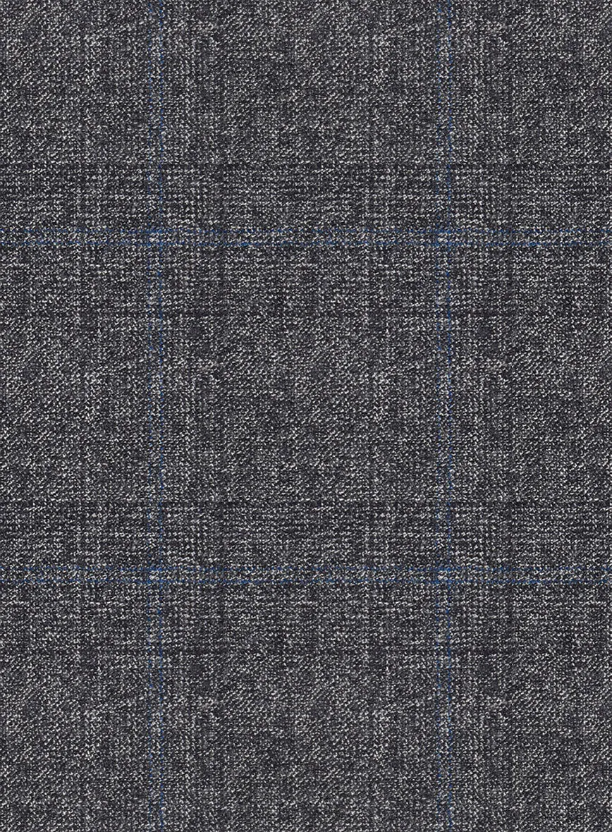 Italian Sift Gray Glen Flannel Suit