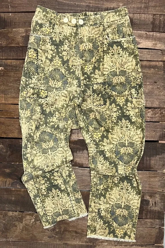 JG-Traveler Pants- Vintage Garden