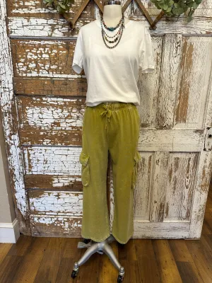 Lime Cargo Lu Leisure Pants