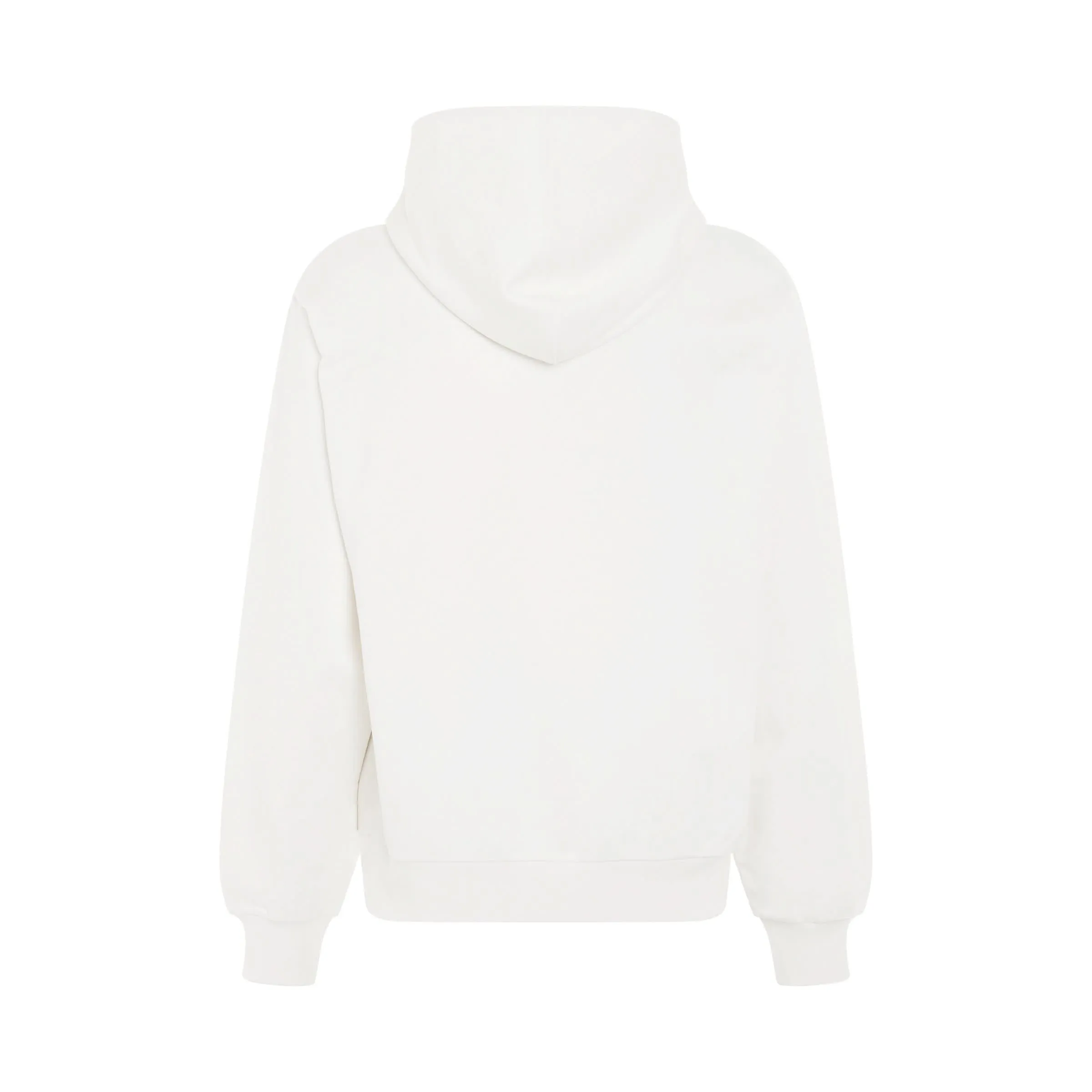 Logo Hoodie in Natural White