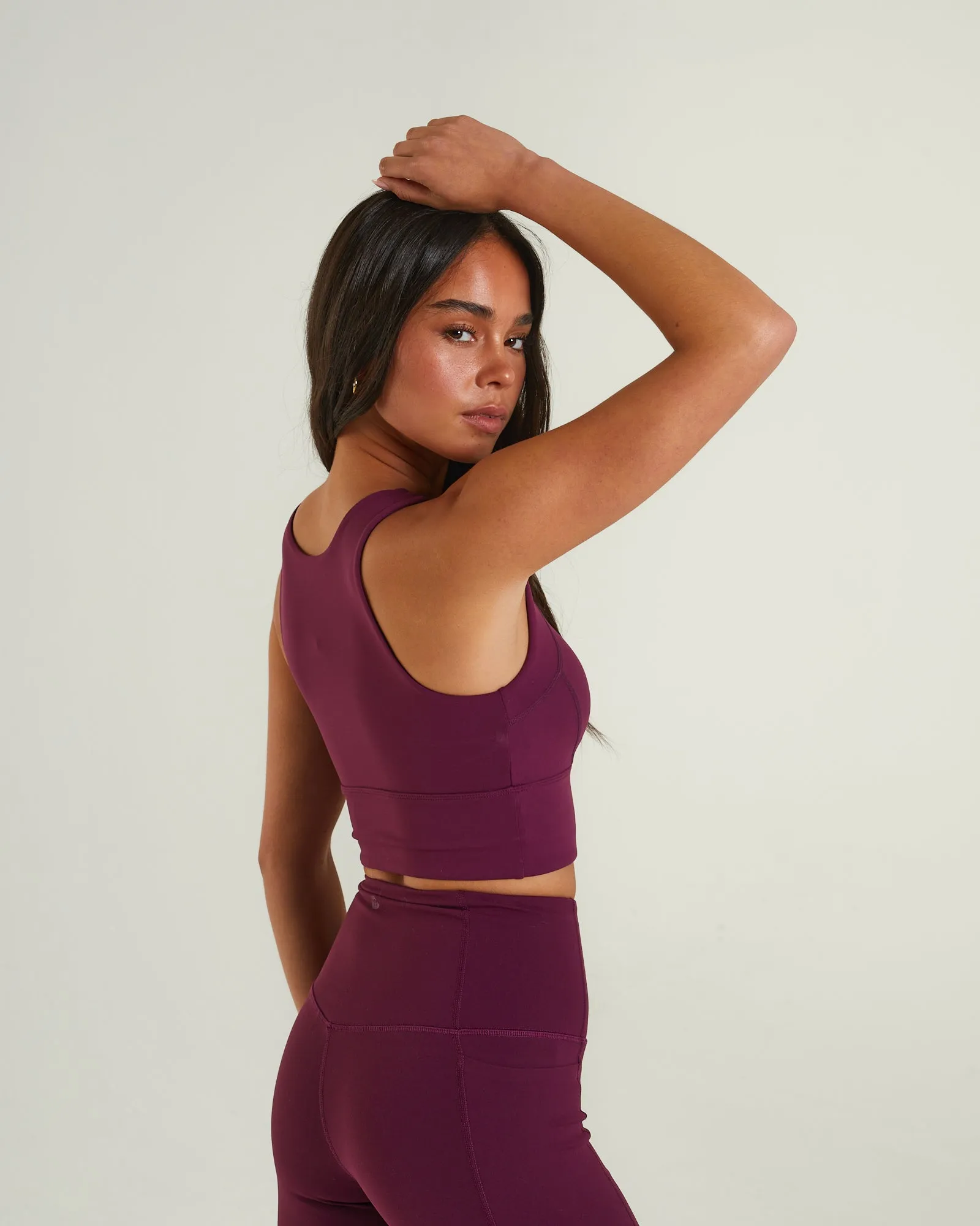 Lotus Vest Top Grape Purple