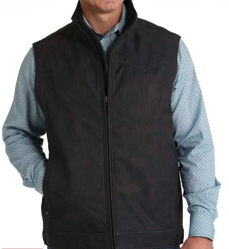 Men's Cinch CC Bonded Vest Charcoal