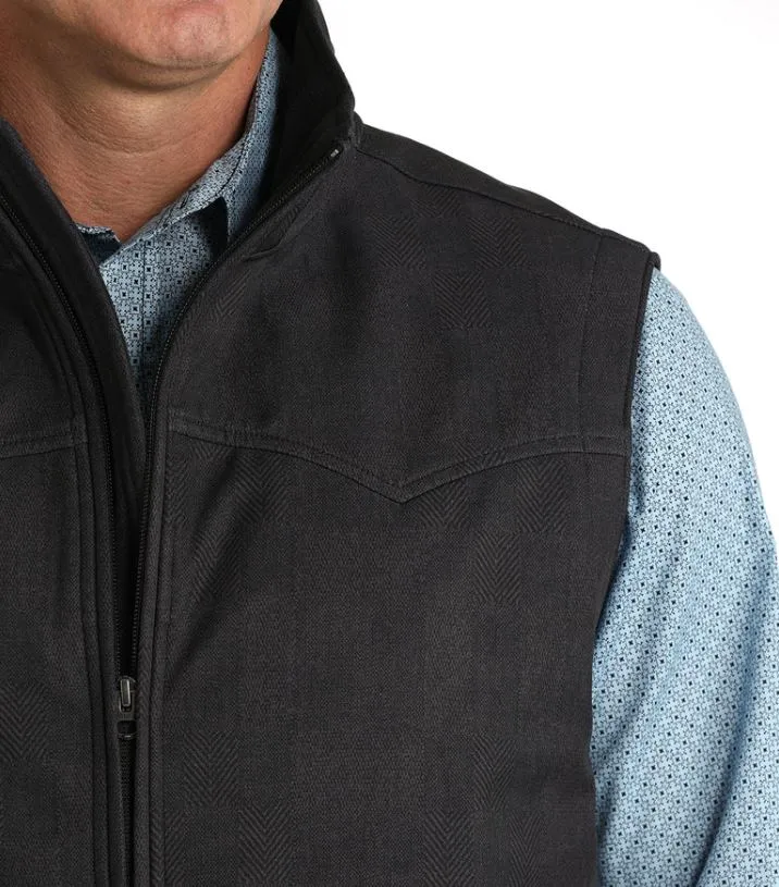 Men's Cinch CC Bonded Vest Charcoal