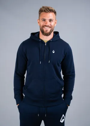 MEN'S LOGO SIGNATURE ZIPPER-HOODIE