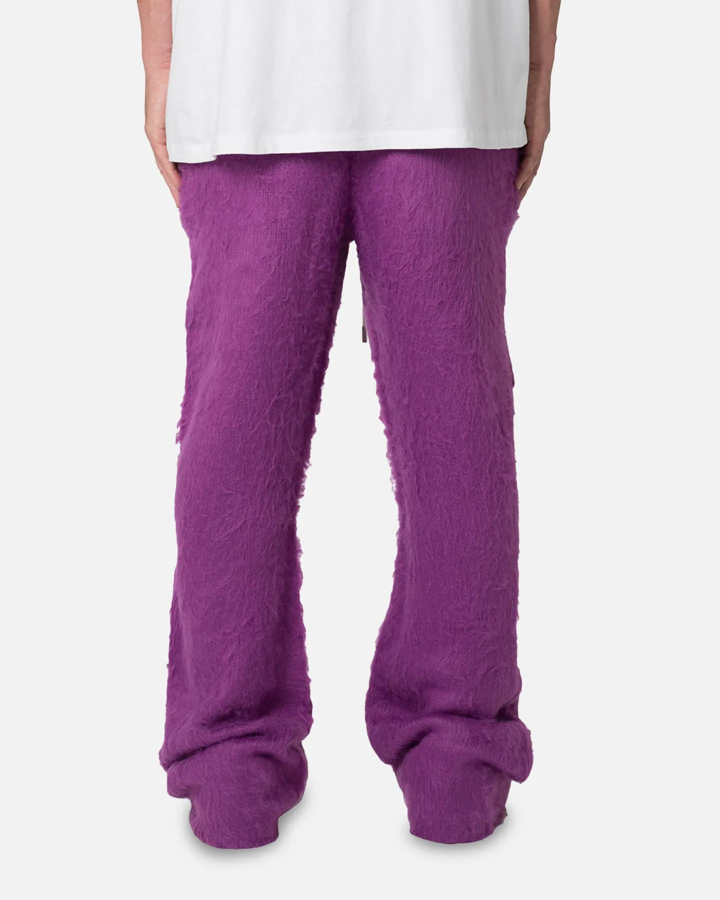 MNML Fuzzy Sweatpants Purple