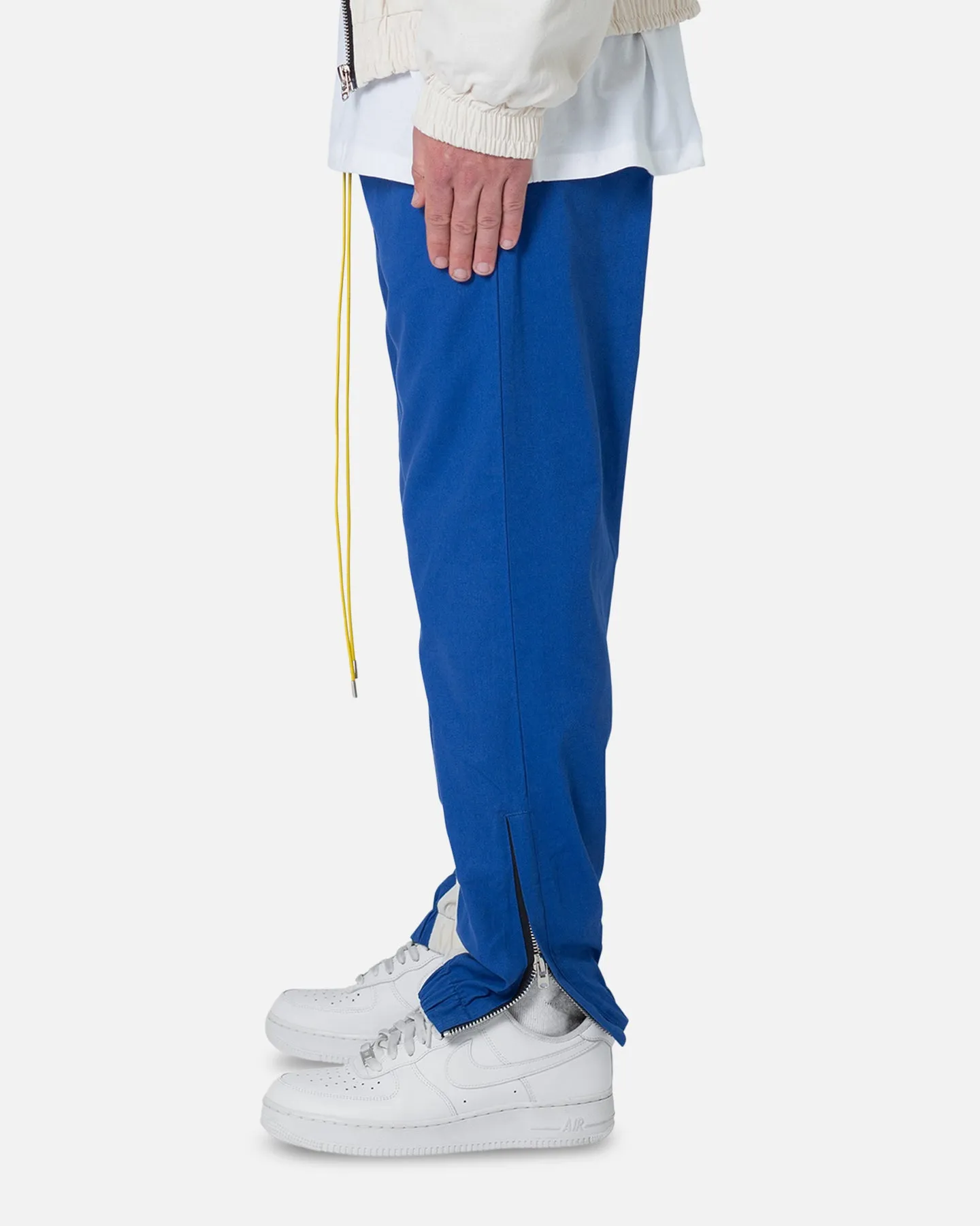 MNML Twill Racing Pants Blue/Natural