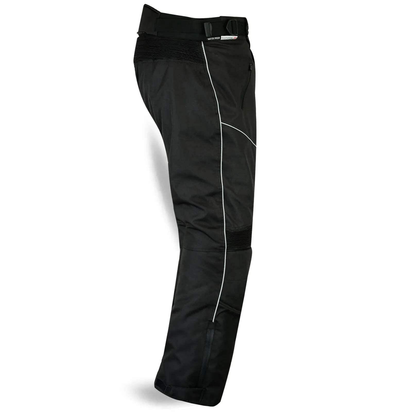 Motorcycle Cordura Textile Waterproof Trousers Pants Armor Black