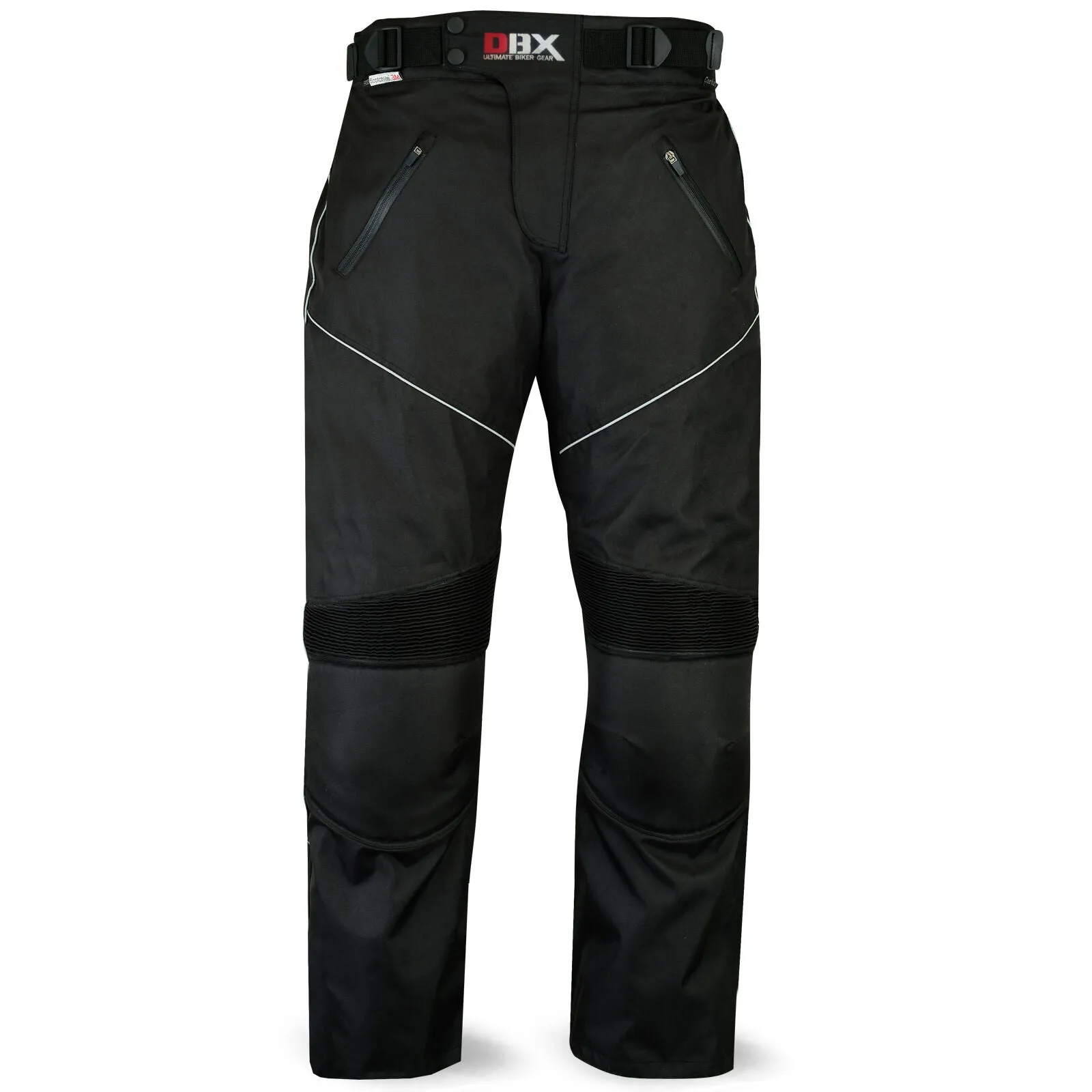 Motorcycle Cordura Textile Waterproof Trousers Pants Armor Black