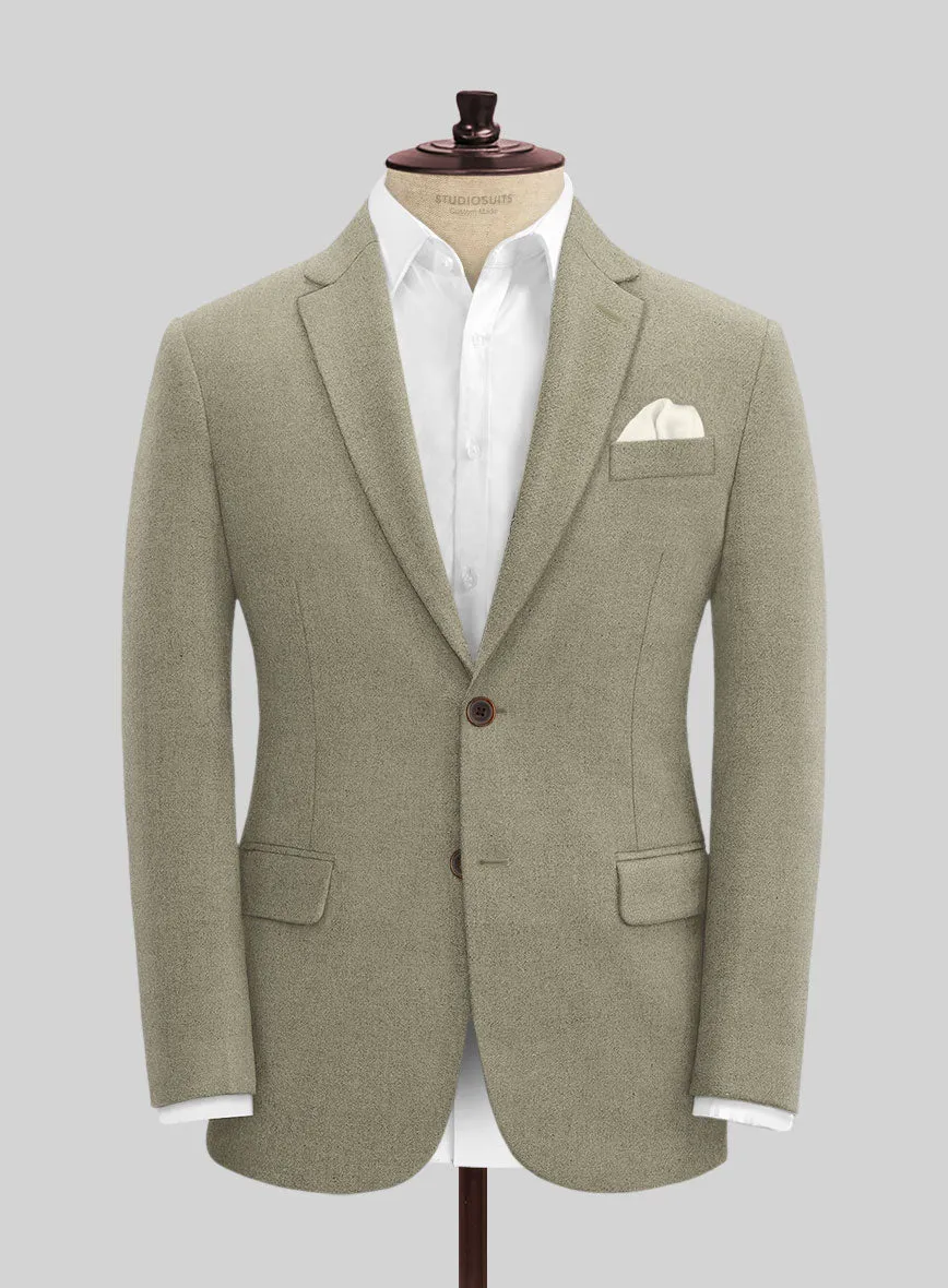 Naples Greige Tweed Suit