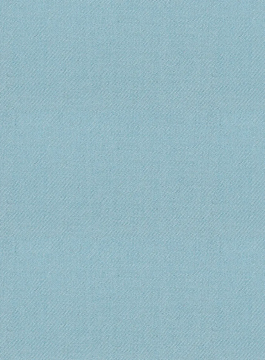 Naples Light Blue Tweed Suit