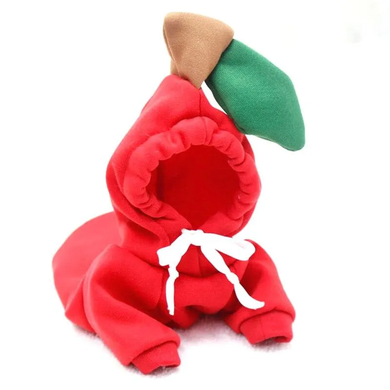 Pet Winter Warm Cute Plush Coat Hoodies