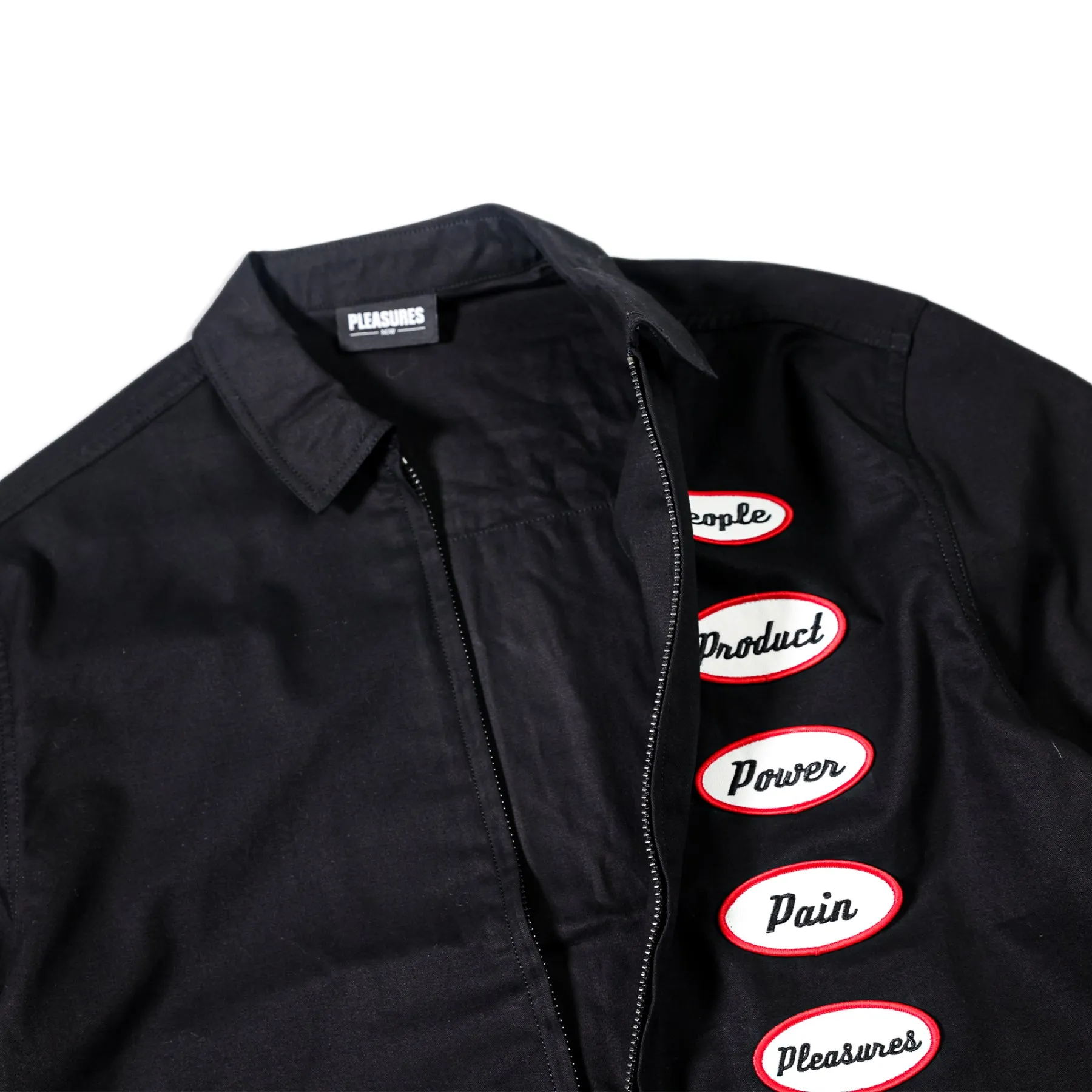 PLEASURES Power Gas Station Jacket - MEDIUM