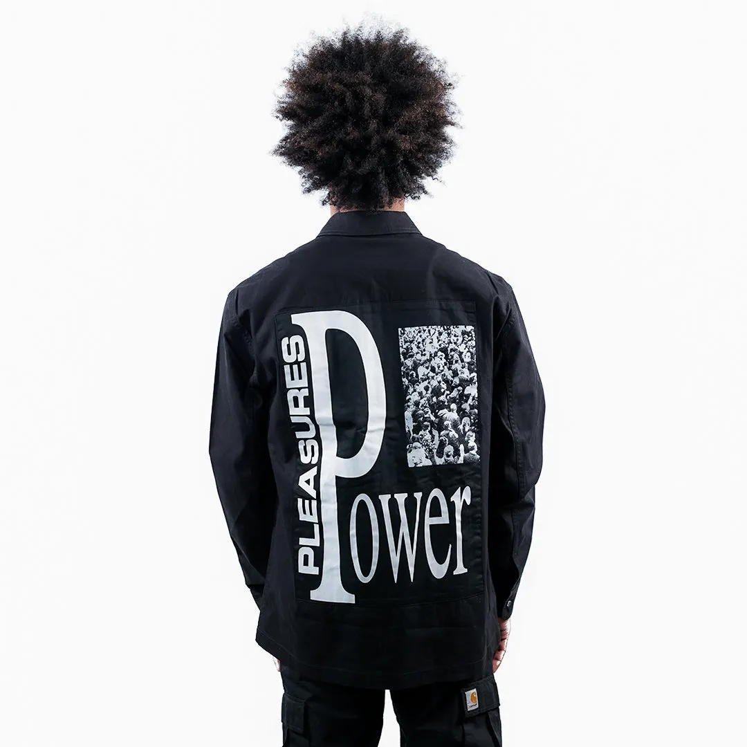 PLEASURES Power Gas Station Jacket - MEDIUM