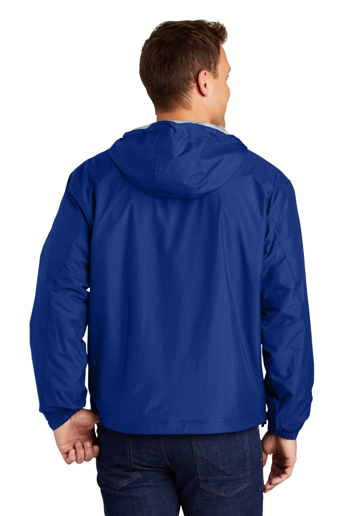 Port Authority Customized Team Jackets, Royal/Light Oxford