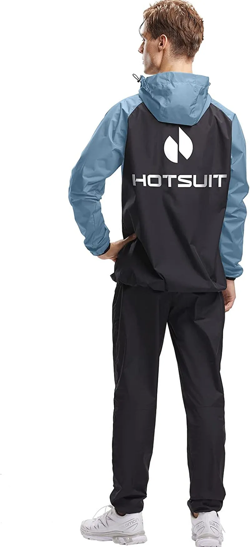 "Enhance Your Gym Performance with the Men's Ultimate Sweat Sauna Suit - Optimize Your Workout and Reach Peak Performance!"