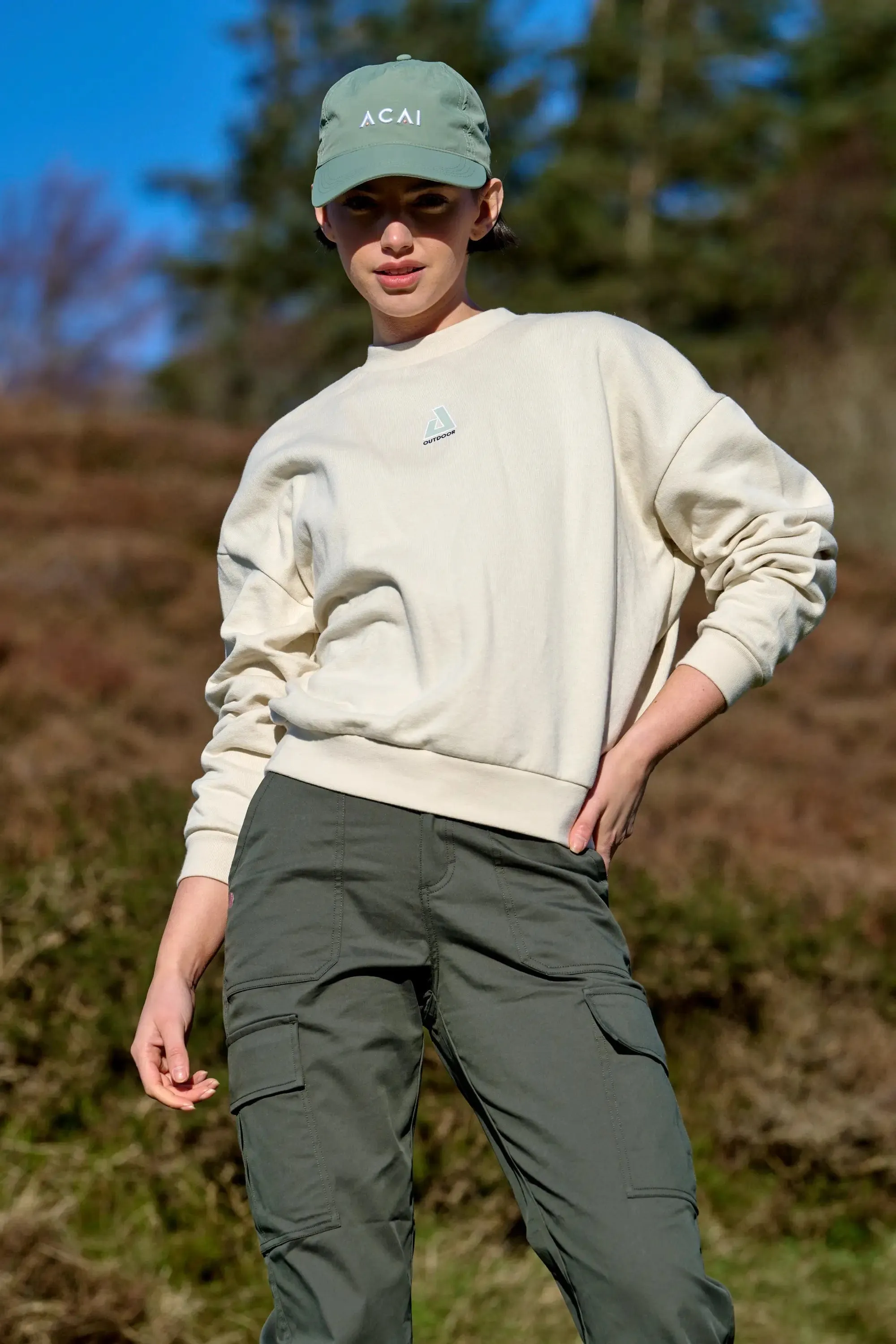 Retreat Crew Neck Sweatshirt - Oatmeal