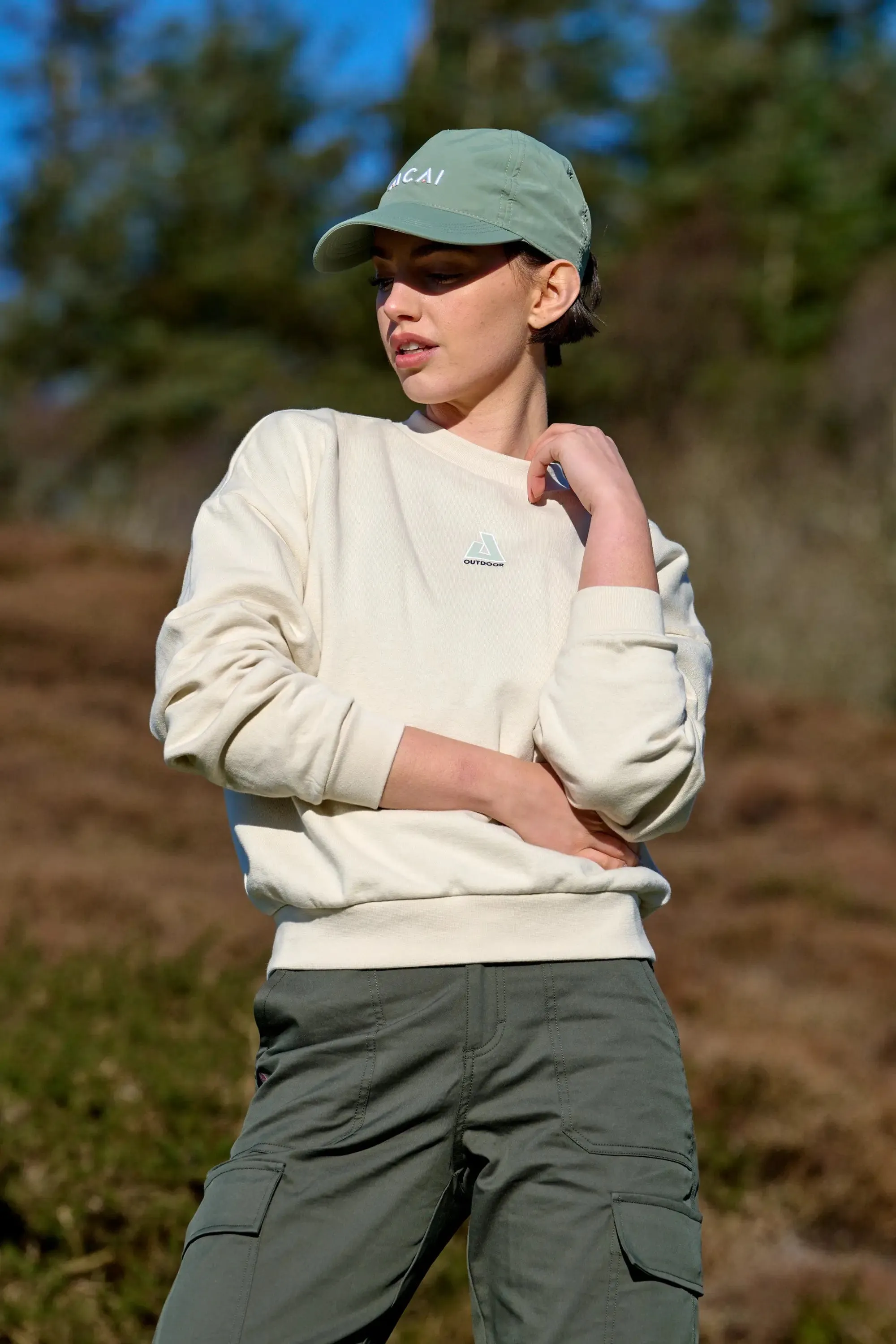 Retreat Crew Neck Sweatshirt - Oatmeal