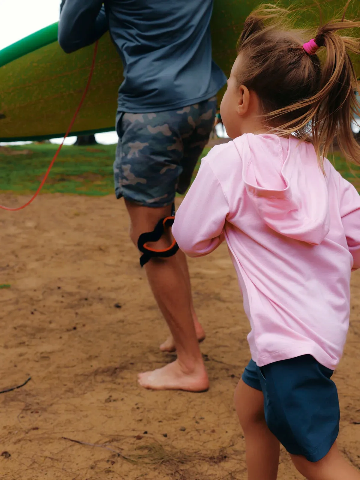 Toddler Bamboo Shade Hoodie - Ocean Mist