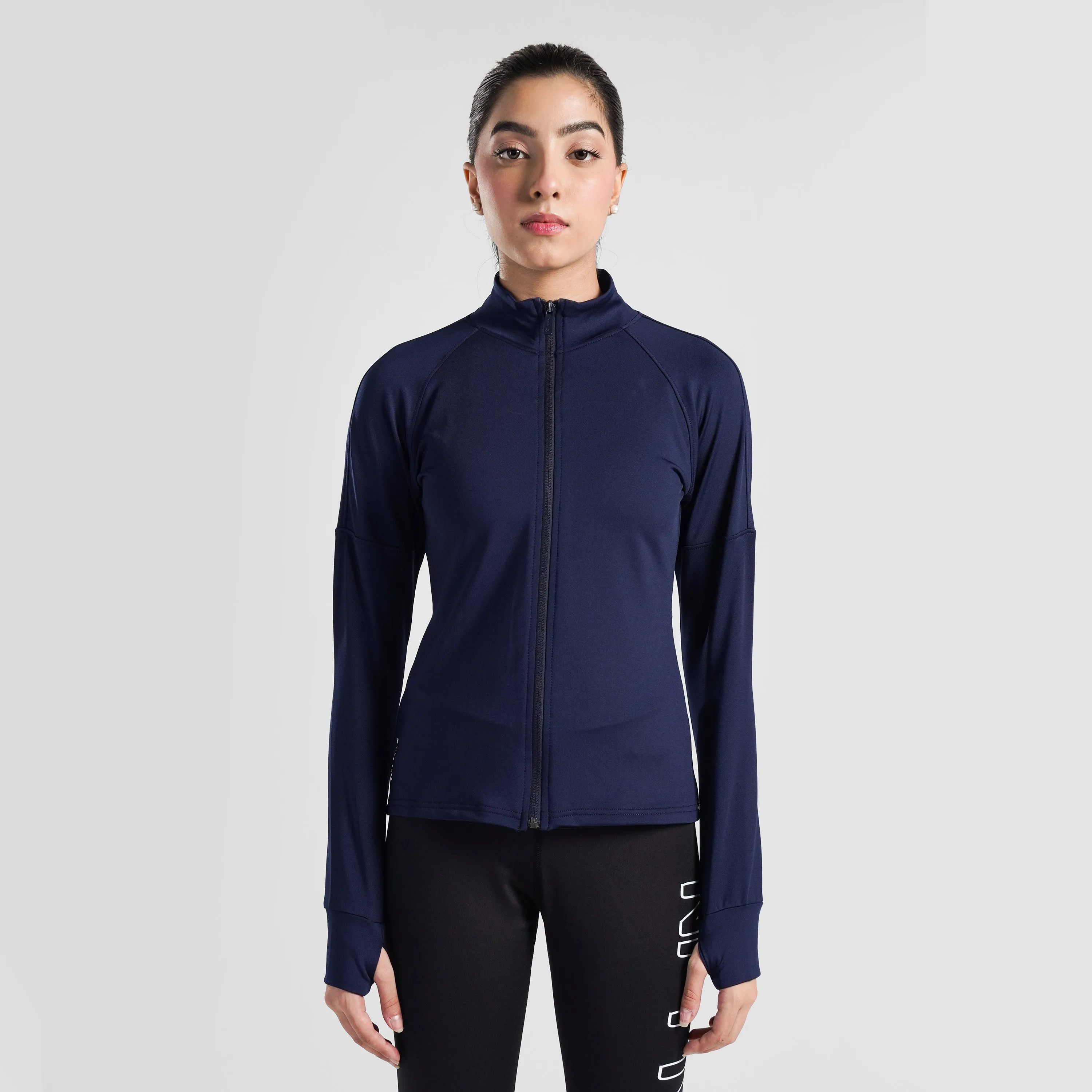 Verve Zipper Jacket (Navy)