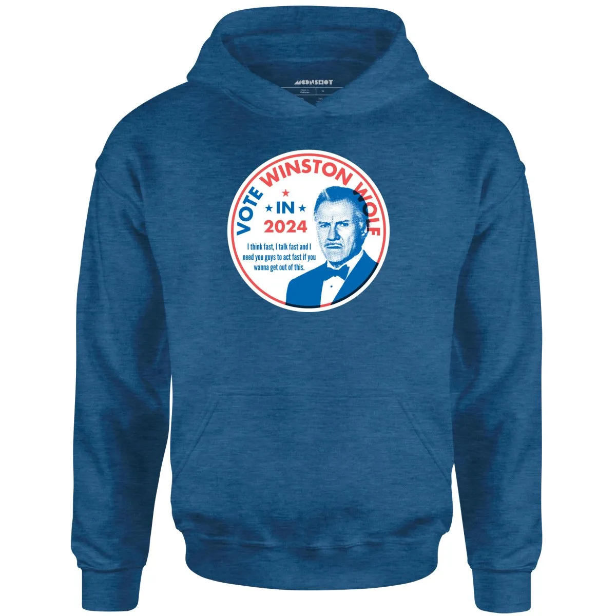 Winston Wolf 2024 - Unisex Hoodie