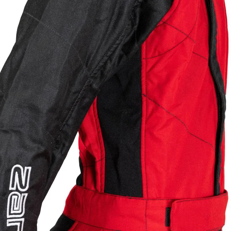 Zamp ZR-40 Race Suit - Red/Black